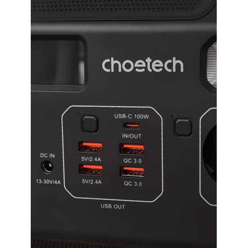 Зарядная станция  Choetech Portable Power Station 300W (BS002) - фото №2